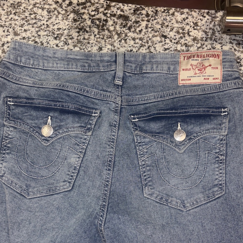 True Religion Light Blue Denim Jeans